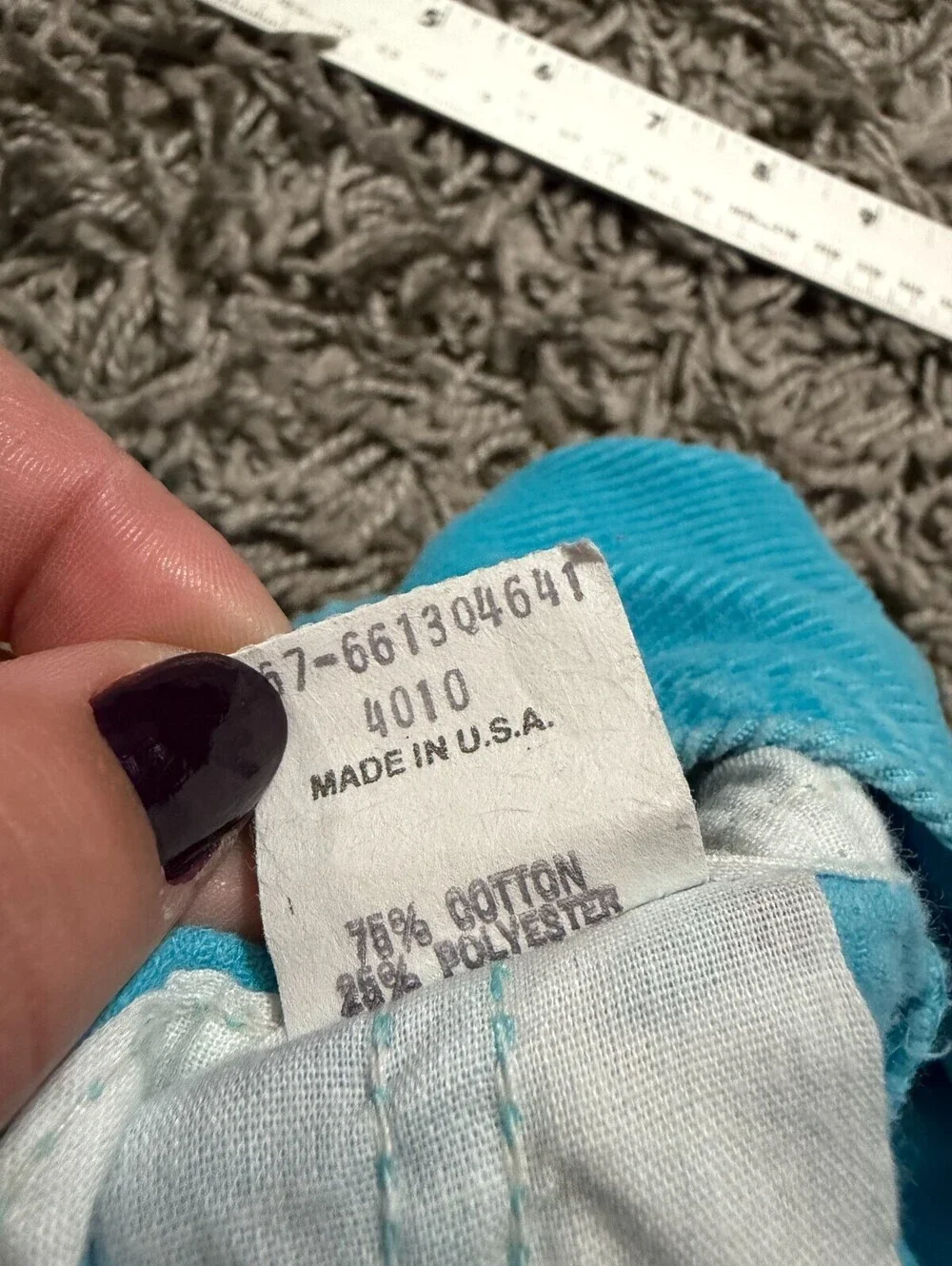 Vintage Osh Kosh B'Gosh Light Blue Corduroy Overalls  Size 6T made in USA